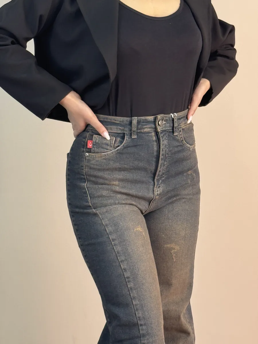 شلوار جین مدل فلر تینتی آیسان