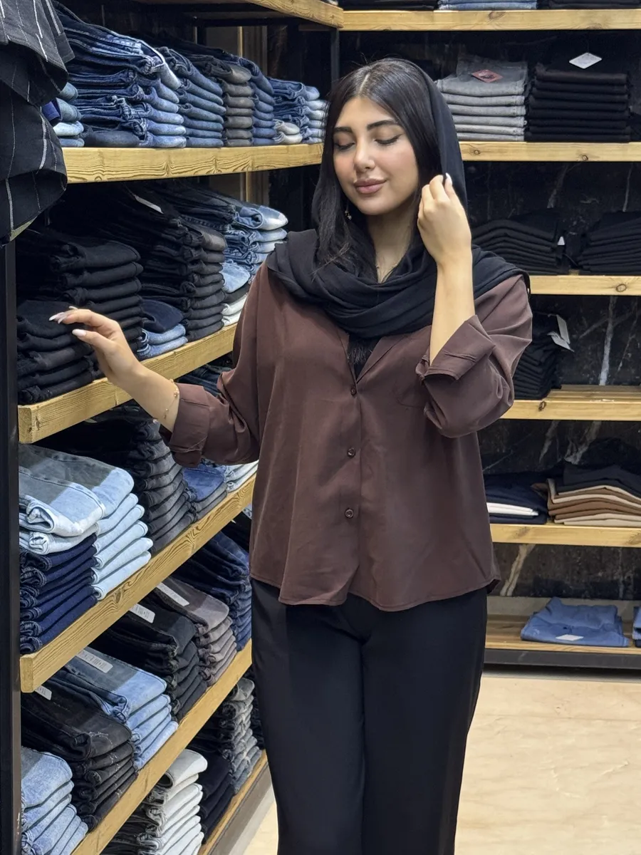 شومیز سیلک مدل فیونا