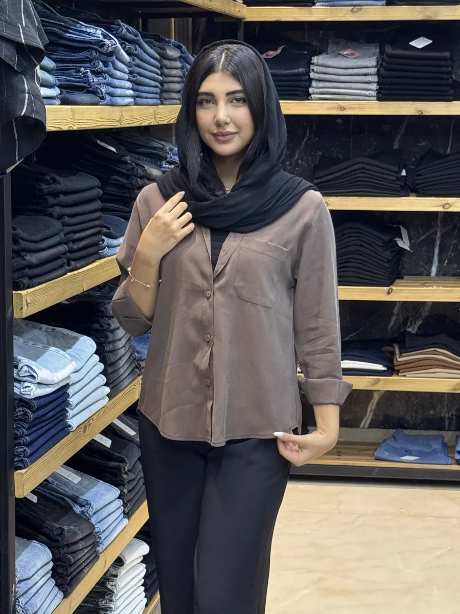 شومیز سیلک مدل فیونا